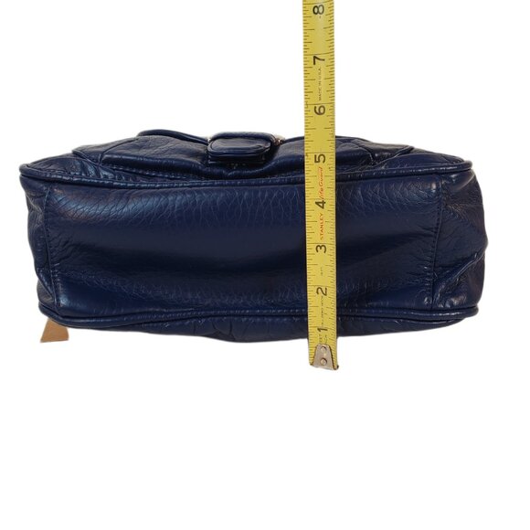 Ampere Creations Lorie Crossbody Navy Blue Vegan Leather Handbag w/ Dust Bag NWT - Picture 9 of 15